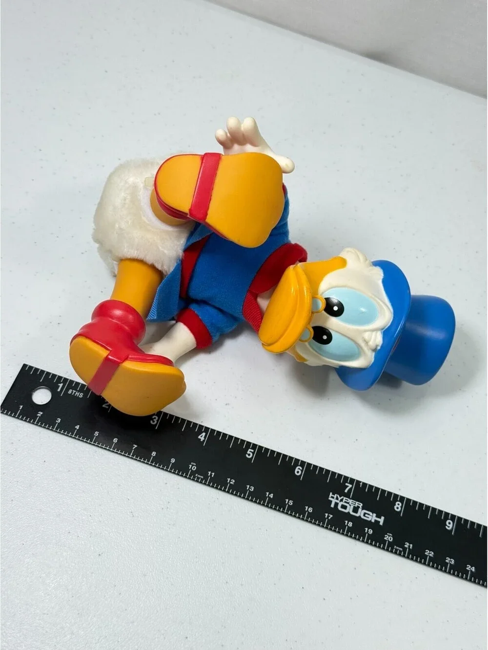 VTG Disney Scrooge McDuck Applause #15055 Ducktales Soft Vinyl 7